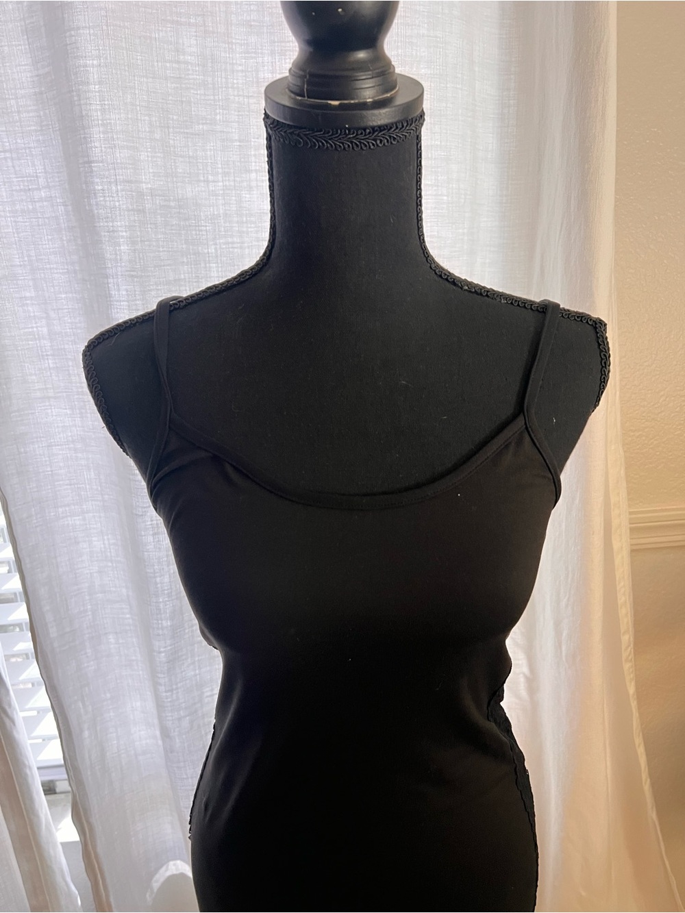 Classic Black Spaghetti Strap dress